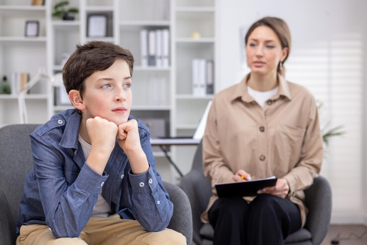 pediatric-psychologist-consults-teenage-boy-working-inside-medical-consulting-room_321831-24166