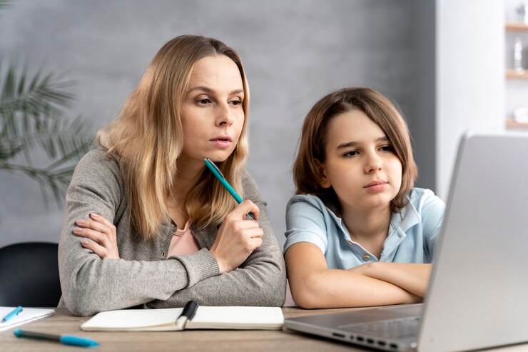 mother-helping-daughter-study_23-2148893811